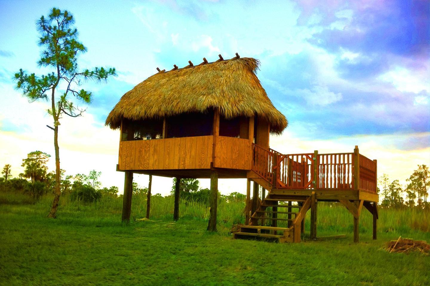 Everglades Chickee Cottage & Bungalow - Ochopee المظهر الخارجي الصورة